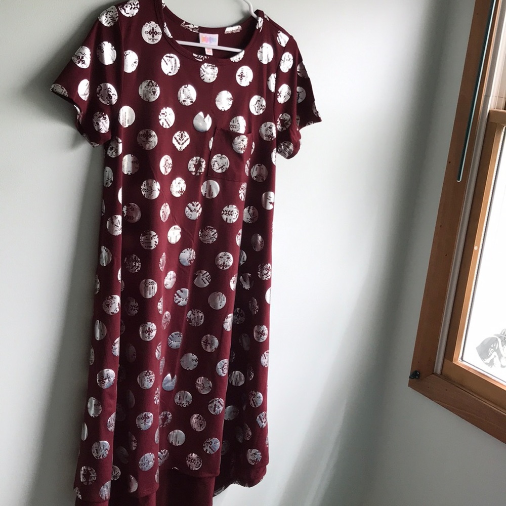 Lularoe Elegant Carly, XS, LIKE NEW!